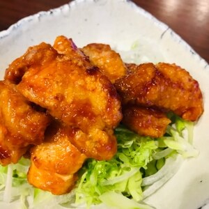 節約レシピ★鶏むね肉のチリソース